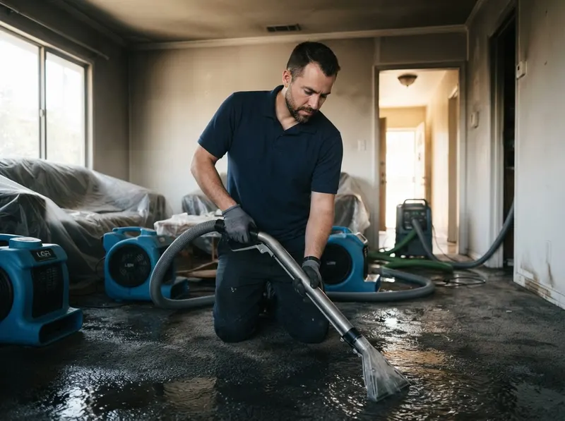 Firefighting Water Extraction and Structural Drying in los angeles, CA