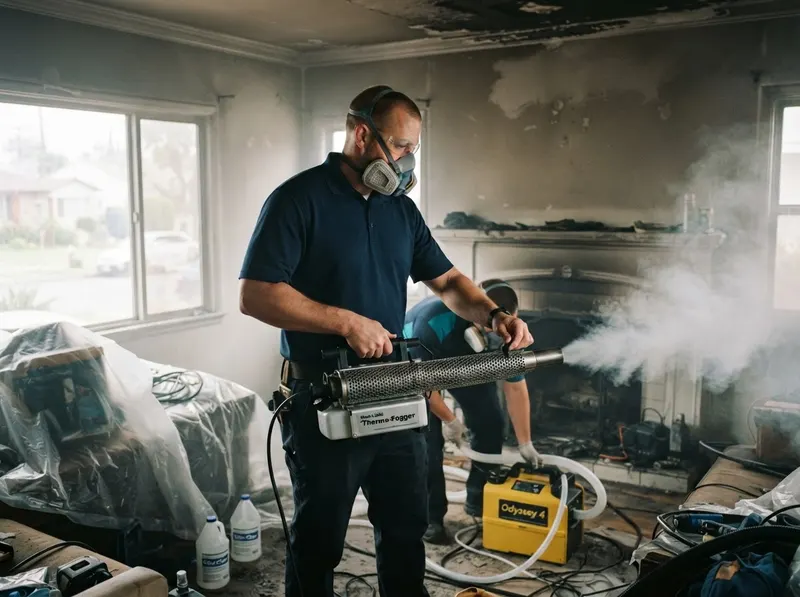 Smoke Odor Thermal Fogging and Hydroxyl Treatment in los angeles, CA